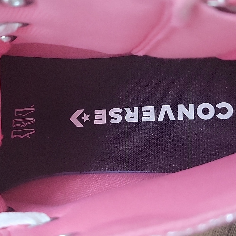 Converse Pink Chuck Taylor High-Tops - Picture 14 of 15